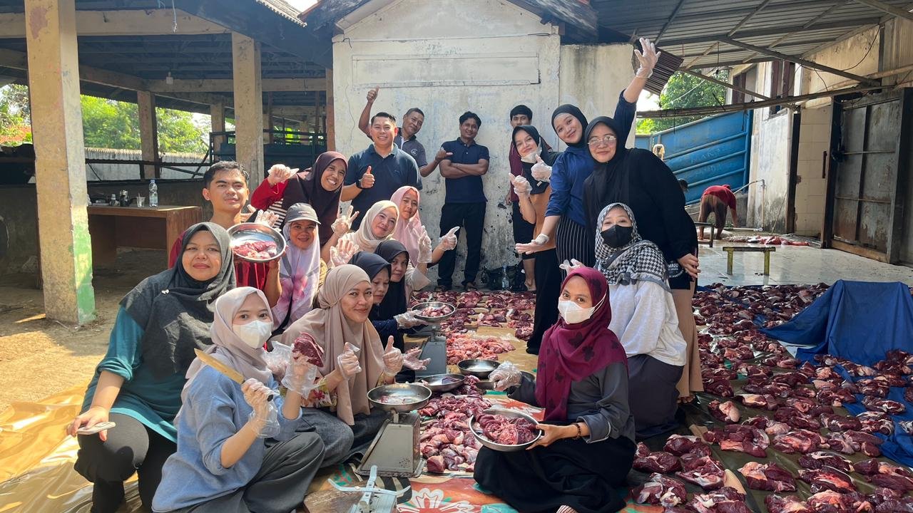 Pelaksanaan Qurban Idul Adha 1447 H2026 M, IIEC Sembelih 8 Ekor Hewan
